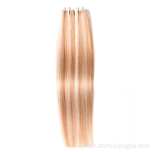 Balayage Color Piano 27/613  2.5gram/piece 18" Remy Tape In Human Hair Extension Full Cuticle 20pcs/pack